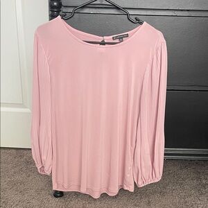 Adrianna Papell Soft Pink Blouse